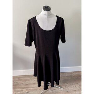 Lularoe Black Fit and Flare Dress
